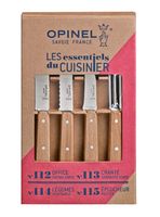 Set 4 Cuchillos Esenciales Café