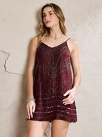 Vestido Night con Aplicación de Lentejuelas y Mostacillas