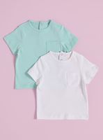 Polera Bipack Lisa con Bolsillo Delantero