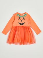 Vestido de Calabaza con Tul