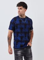 Polera Reversible Estampado Manchas Orgánicas