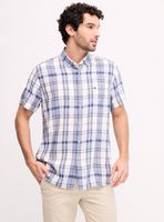 Camisa Lino Cuadros