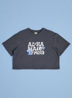 Polera Manga Corta Estampado Stitch