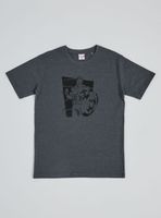 Polera Estampado Negro Personajes Marvel