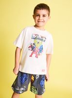 Polera Estampada Personajes Clásicos Marvel