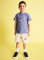 Polera Bipack Grogu y Short Star Wars