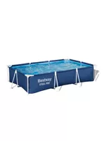 Set de Piscina Estructural Rectangular Steel Pro 300 x 201 x 66 cm