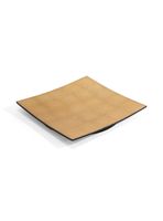 Plato Dorado Old 25x25 cm