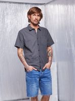 Camisa Lino Lavada Regular Fit