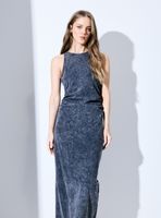 Vestido Largo Lavado