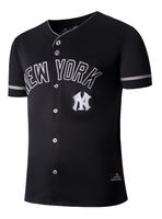 Polera de Botones Franja en Manga