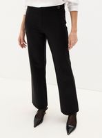 Calza Lisa de Coated con Pretina Botones Decorativos