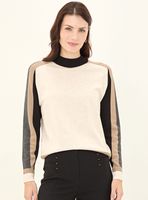 Tejido Cuello Alto Tricolor