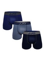 Bóxer Algodón 3 Piezas Unicolor
