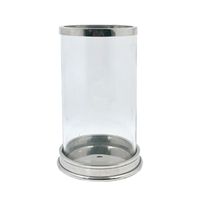 Candelabro Vidrio Silver M