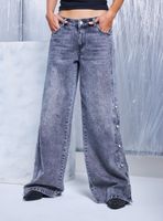 Jeans Abotonado Costado