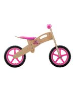 Bicicleta de Aprendizaje Wood Bike Girl Aro 12' Rosado
