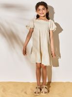 Vestido Gasa Bordado