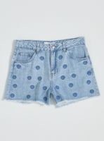 Short Denim Bordado Seashell