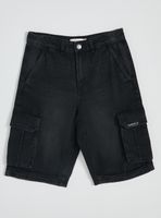 Bermuda Cómoda con Bolsillos Cargo