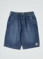 Short Demin Ajuste Cordón