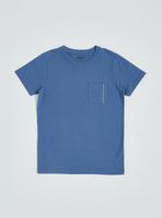 Polera Unicolor con Detalle en Bolsillo