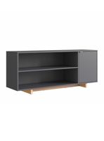 Rack TV 50"" 3 Espacios B75 Gris