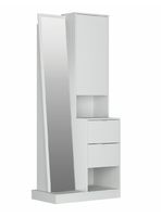 Cómoda Tocador Espejo Moveli Blanco