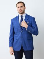 Vestón Recto Texturado Regular Fit