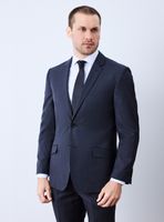 Traje Recto Slim Fit de Lana