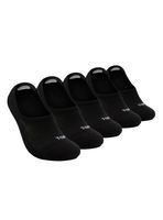 Pack 5 Calcetines Algodón Invisibles Negro
