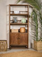 Repisa 2 Niveles Antigüedad 1 Brown