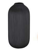 Jarrón Tribal Negro 35 cm