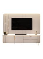 Estante Home Celin 70"" 2 Cuerpos 2 Puertas