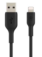 Cable USB-A a USB-C 1m PVC Negro
