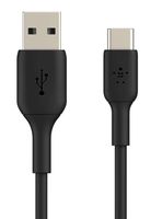 Cable USB-A a USB-C 2m PVC Negro