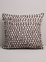 Cojín Tribal Relieve 50x50 cm Negro