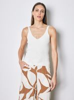 Polera Tejida Escote V