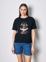 Polera Manga Corta con Estampado de Minnie