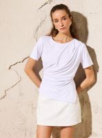 Polera Ruedo Asimétrico Colección María Pombo