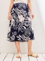 Falda Evasé Estampada