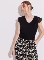 Polera Bordado Hombros