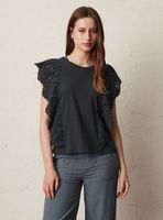 Polera con Vuelo de Broderie