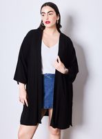 Blusa Capa Kimono Estampada