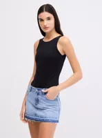 Body con Cuello Redondo