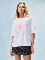 Polera Oversize con Print