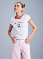 Polera Licencia con Piping Contratono