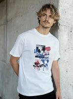 Polera Regular Beach Back Print