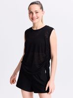 Polera Burn Out Ajuste En Costados