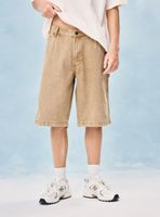 Bermuda Gabardina Color Sólido